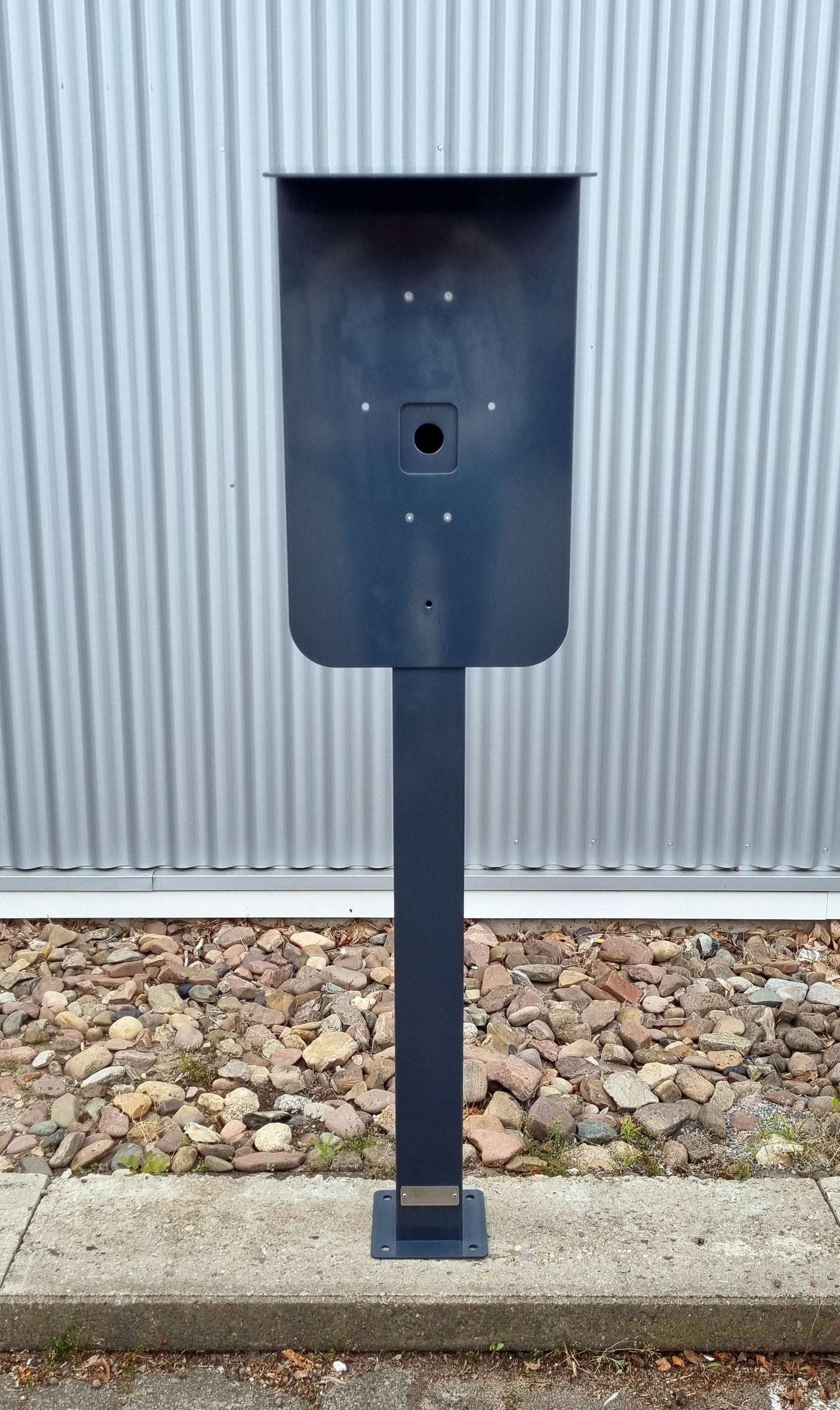 Colonne de charge adaptable sur ABL EM4 Wallbox | avec toit | support | pied | stèle