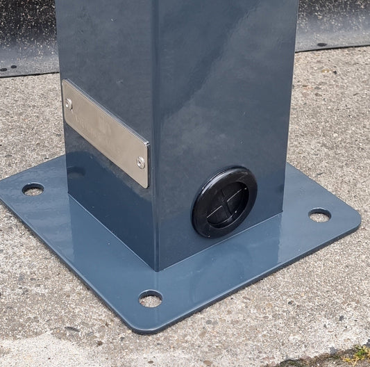 Colonne de charge double "DUO" spéciale pour ABL EMH1 Wallbox - Stèle - Pied - Support