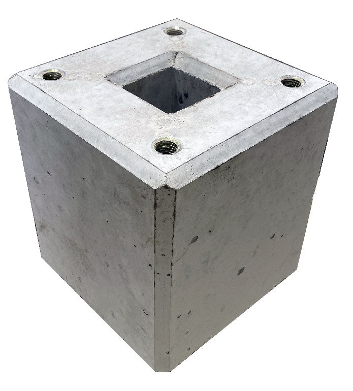 Fondation en béton préfabriqué spécialement adaptée à Original Easee Base 1-Way, 2-Way, 4-Way (90322)