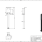 Colonne de charge adaptée à ELLI (VW) Audi, Skoda Wallbox avec toit | support | pied | stèle