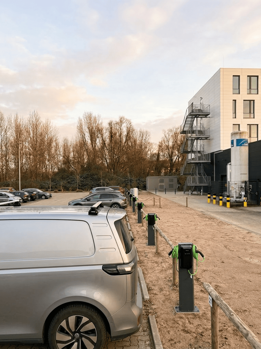 Fondation préfabriquée spécialement conçue pour le pied KeContact P20 / P30 de KEBA, borne de recharge (89735,90735)