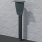 Borne de recharge adaptée à Heidelberg Wallbox avec toit | Stand | Stand | stèle