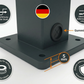 Borne de recharge adaptée à Innogy / Compleo / E.ON eBox avec toit | support | pied | stèle | base