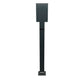 Colonne de charge adaptée pour Zaptec Wallbox Wallbox avec toit et crochet pour câble | support | pied | stèle |