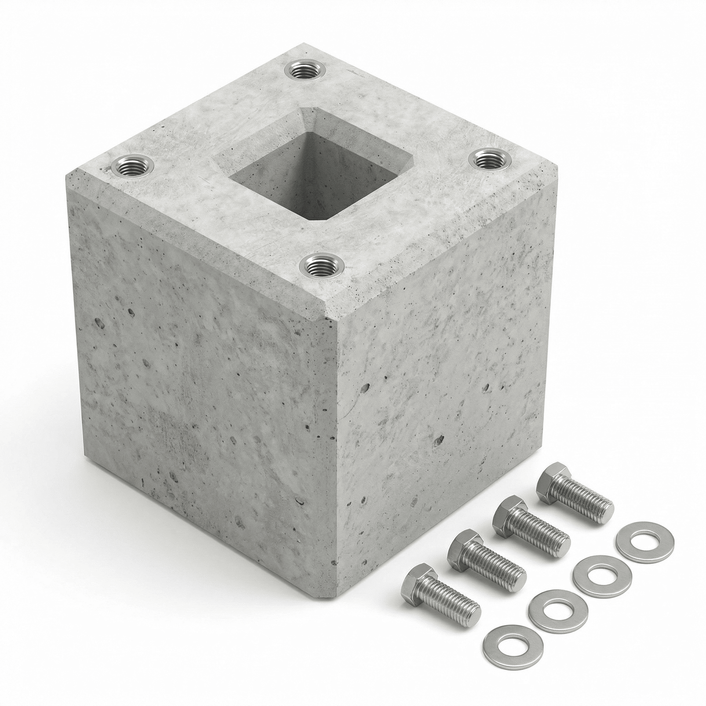 Fondation en béton préfabriqué spécialement adaptée à Original Easee Base 1-Way, 2-Way, 4-Way (90322)