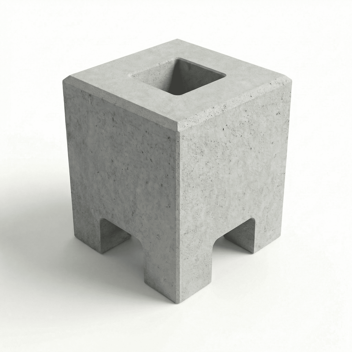 Cito 250 et Cito 500 Socle en béton - Fondation préfabriquée spécialement conçue pour les bornes de recharge Cito - 250 Kg