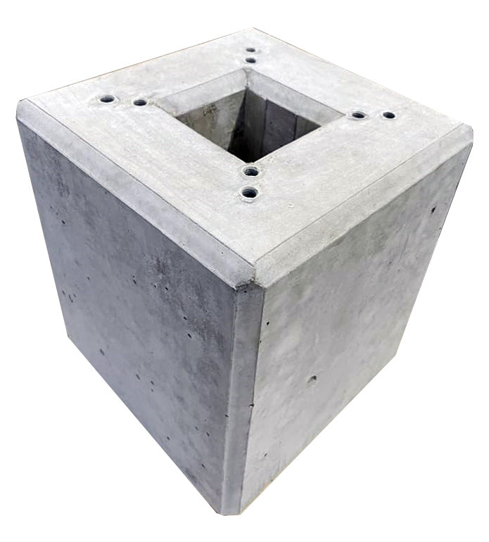 Fondations en béton finies