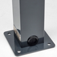 Double colonne de charge adaptée à 2x SMA EV Charger Wallbox avec toit | support | pied | stèle | base